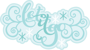 Let It Go SVG scrapbook title svg cut files svg scrapbook titles