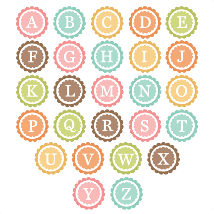 Download Scallop Circle Monogram Svg Cut Files For Scrapbooking Free Svg Files Free Svg Cuts Free Svg Cut Files