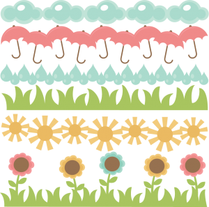 Spring Borders SVG cut files free svg files free svg cut files spring svg cuts