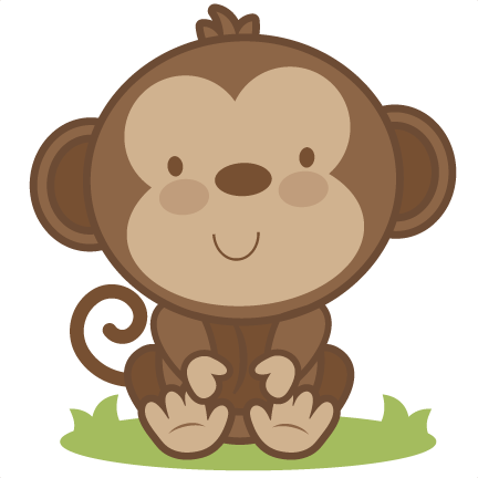 Baby Monkey SVG cutting file monkey svg cut file free svgs free svg cuts