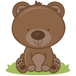 Baby Bear SVG cutting files bear svg cut file baby bear svg file for scrapbooking