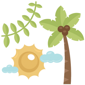 Zoo Set SVG cutting files for scrapbooking zoo svg cut file palm tree svg cut clouds svg cut vine svg cut sun svg file