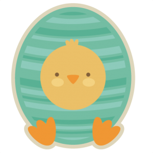 Chick In Egg SVG cut file chick in egg svg cut file spring svg cut files free svgs