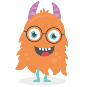 Nerdyl Monster SVG cutting file monster svg cut files for scrapbooking scal files scut files mtc files