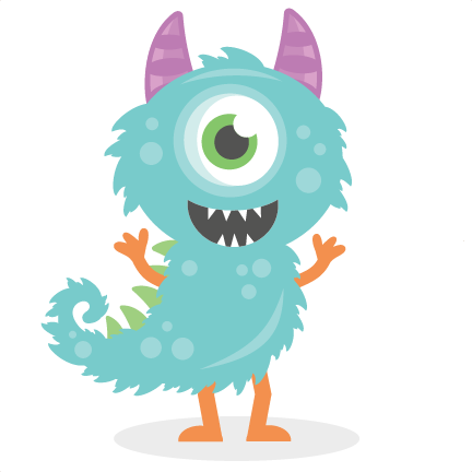 Monster With Tail SVG cutting file monster svg cut files for ...