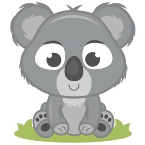 Baby Koala SVG cutting file baby svg cut file free svgs free svg cuts koala svg cut file