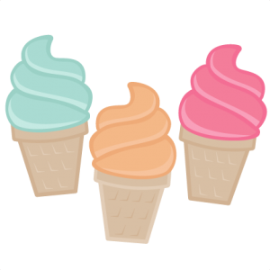 Ice Cream Cone SVG cutting file ice cream svg cut file for scrapbooking ice cream svg cut