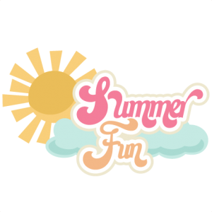 Summer Fun SVG scrapbook title summer svg cut files summer svg scrapbooking title scal files