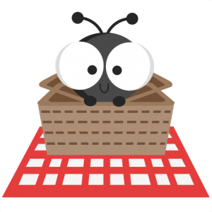 Ant In Picnic Basket SVG cutting files ant svg cuts ant scal files cutting files for cricut free svgs