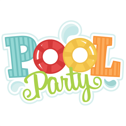 Pool party clipart – MasterBundles