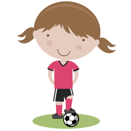 Girl Soccer Player SVG cutting file soccer svg cut files free svgs cute