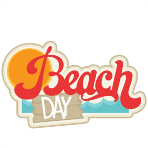 Beach Day SVG scrapbook title SVG cut file free svg cuts summer svgs beach svg file free svg cuts