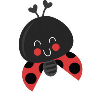 Cute Ladybug SVG scrapbook title SVG cutting files ladybug svg cuts bee svg cut files for scrapbooking