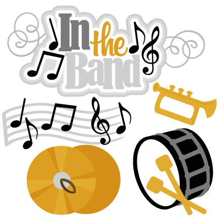 In The Band Svg Cutting Files Music Svg Cut Files Trumpet Svg Cut Files Band Svg Cuts For Cricut