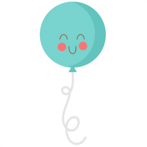 Cute Birthday Balloon SVG cutting files birthday svg cut file free svgs free svg cuts cute svg files for cricut