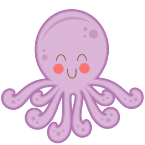 Happy Octopus SVG cutting files for scrapbooking fish svg cut file for cricut cute svg cuts cute cut files cricut