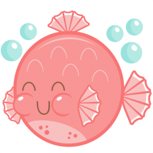 Cute Puffer Fish SVG cutting file free svg cuts cute svg cut files for cricut cute cut files for scal scut free files