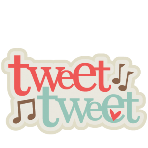 Tweet Tweet SVG scrapbook title SVG cutting file for scrapbooking bird svg cut files for cricuts free svg cuts cute cut files for cricut
