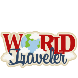 World Traveler SVG scrapbook title SVG cutting file earth svg cut file for cricut vacation svg cut file cute cut files