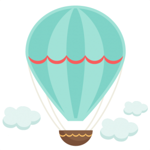 Vintage Hot Air Balloon SVG cutting file for scrapbooking hot air balloon svg cut files cute svg cuts cricut