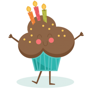 Happy Birthday Cupcake SVG scrapbook birthday svg cut files birthday svg files free svgs free svg cuts