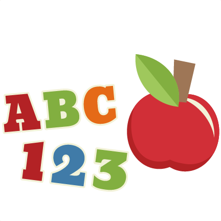 Back to School Set SVG cutting file for scrapbooking free svg cuts free