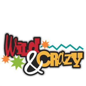 Wild &amp; Crazy SVG scrapbook title cute svg cut files cute svg cuts free svgs for cricut