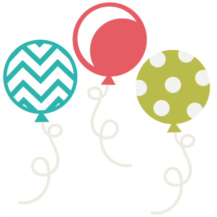 Download Balloon Set Svg Scrapbook Birthday Svg Cut Files Birthday Svg Files Free Svgs Free Svg Cuts