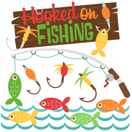 Download Hooked on Fishing SVG cutting files for scrapbooking ...