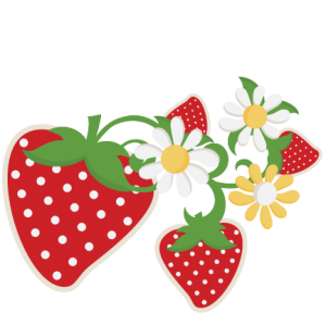 Strawberries SVG cutting files fruit svg cuts strawberries scal files cutting files for cricut free svgs