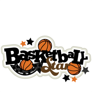Basketball Star SVG scrapbook title basketball svg title basketball  svg cut files basketball  title svg cut files