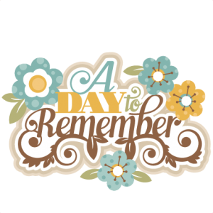 A Day to Remember SVG cutting files for scrapbooking svg cut files for cricut cute svgs cute cut files 