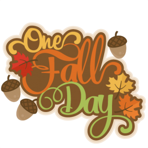 One Fall Day scrapbook title fall svg cut file cute cut files for cricut cute svg cuts free svgs