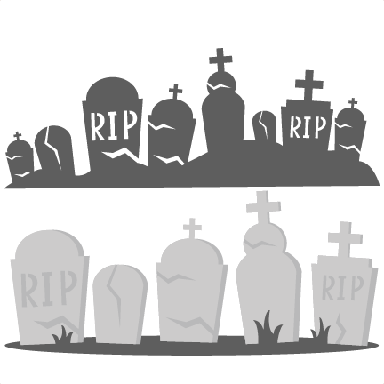 Tombstones SVG cutting files graveyard svg cut files halloween svg cuts