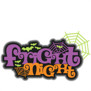 Fright Night SVG scrapbook title cute svg cut files free svgs cute cut files for cricut halloween cut files