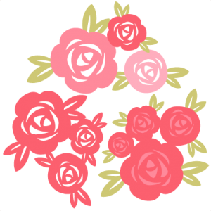 Rose Set SVG cutting file for scrapbooking free svg cuts free svgs flower svg files