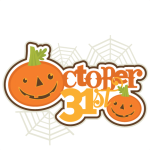 October 31st SVG scrapbooking title halloween svg cut file cute cut files for cricut cute svgs free cut files