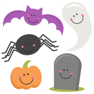 Halloween Set  SVG scrapbook title SVG cutting files bat svg cut file halloween cute files for cricut cute cut files free svgs