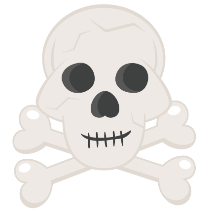 Skull Crossbones Svg Skull Bones Cricut Skull Svg Bones 