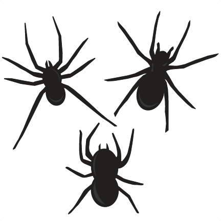 Spiders and Spider Web SVG Files for Silhouette Cameo and Cricut