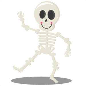 Dancing Skeleton SVG cutting files halloween svg cuts halloween scal ...