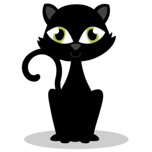 Black Cat SVG cutting files for cricut halloween svg cut files free svgs free cut files cute svg cut files scrapbook