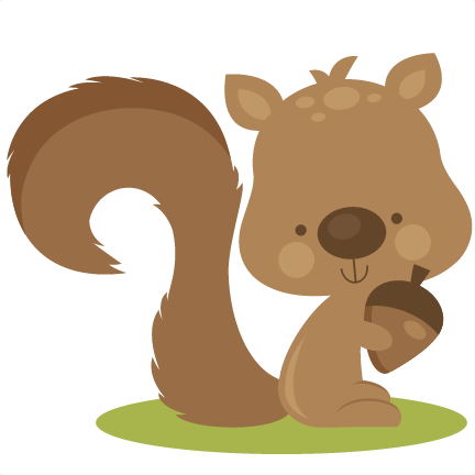 Fall Squirrel SVG cutting files for scrapbooking fall svg cut files ...