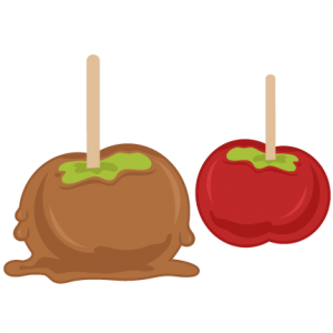 Candied Apples SVG cutting files for scrapbooking fall svg cut files for cricut cute svg cuts free svgs