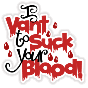I Vant to Suck Your Blood SVG scrapbook title halloween svg cut files halloween cut files for scrapbooking