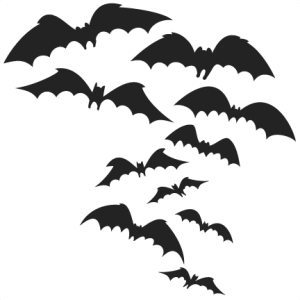 Spooky Bats  SVG cutting files halloween svg cuts halloween scal files cutting files for cricut free svgs