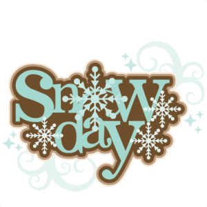 Snow Day Title SVG scrapbook title winter svg cut file winter cut file for scrapbooking cute cricut cut files