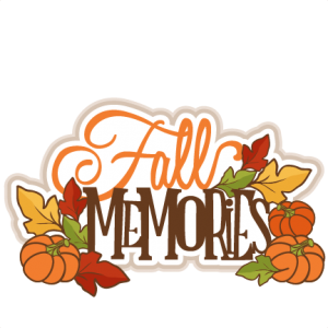 Fall Memories Title SVG cutting file for scrapbooking autumn svg cut files free svgs cute cut files for cricut