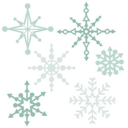 Download Snowflake Set SVG scrapbook title winter svg cut file ...