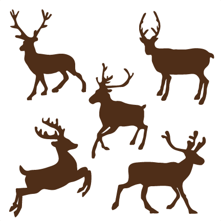 Download Reindeer Set SVG cutting files for scrapbooking cute cut ...